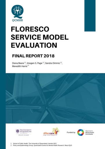 The Floresco Centre service model evaluation final report